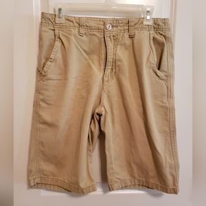 Plugg Khaki Shorts (30)